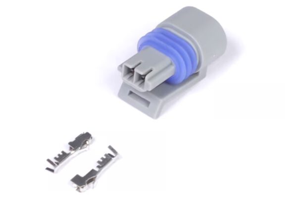 Plug and Pins Only - Delphi 2 Pin GM style Air Temp Connector (Grey)