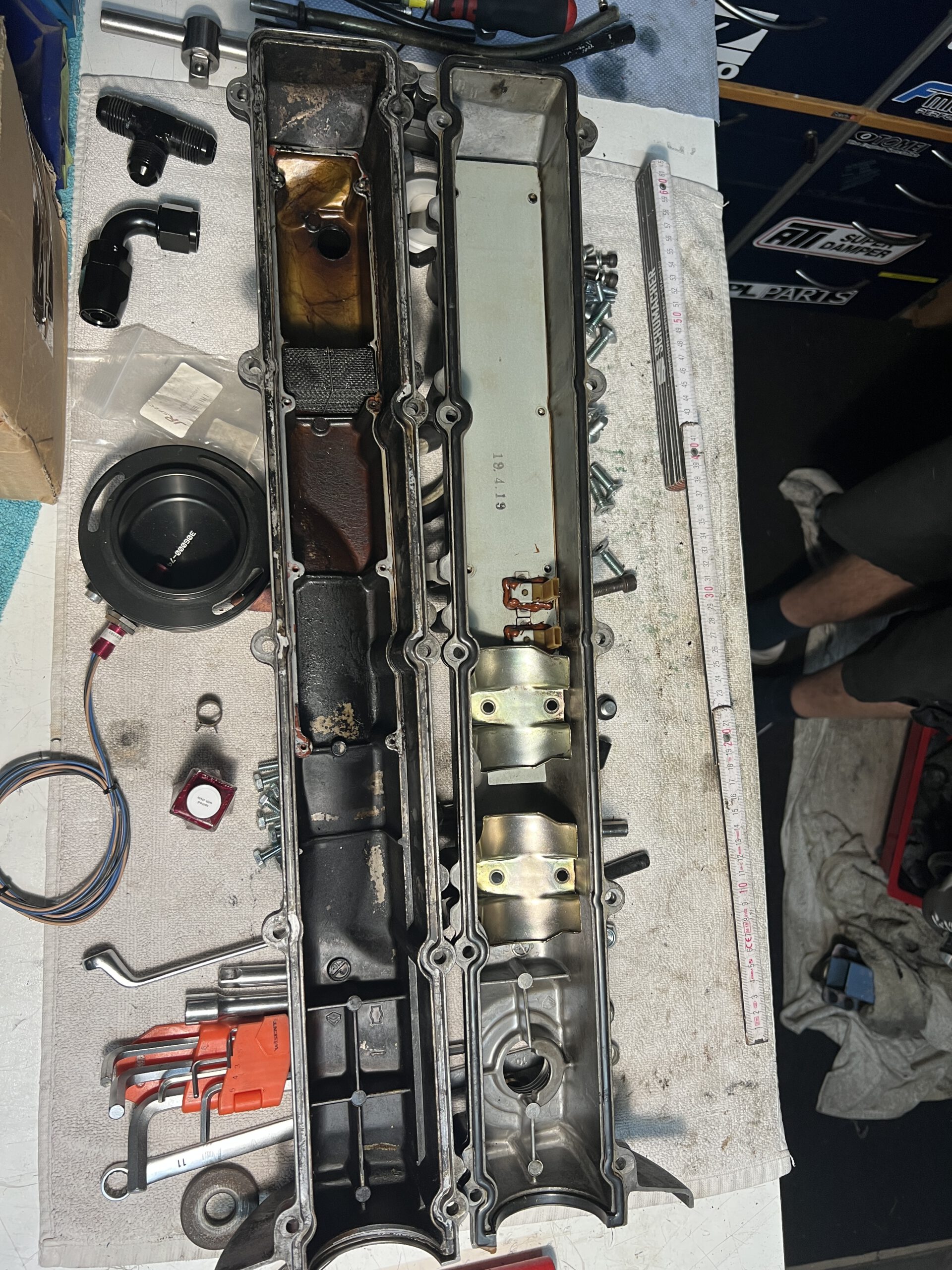 RB20 RB25 RB26 Oil Splash Plate Kit – Bild 15