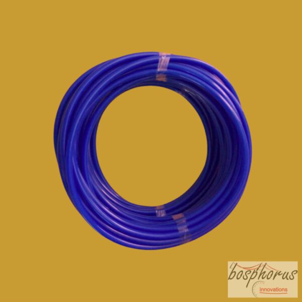 Nylon PE Hose Tube Tubing Blue 1/4" 20ft (6m) for Water Methanol Alcohol Injection