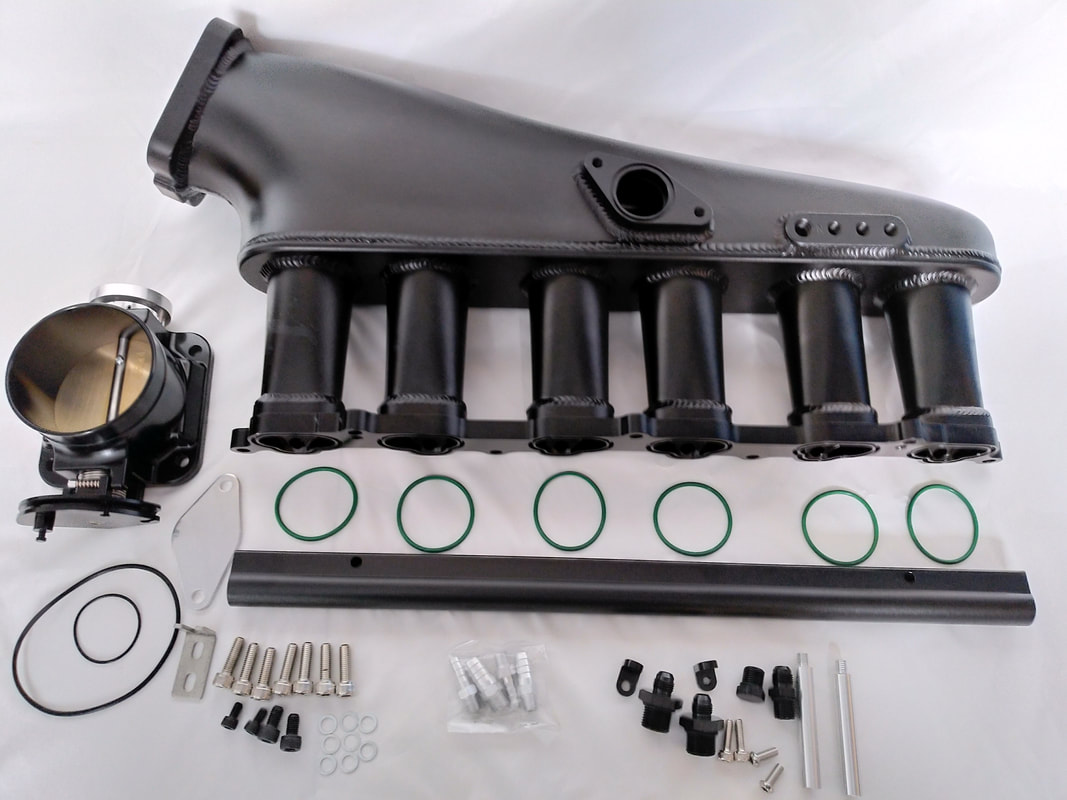 Toyota 1JZ – GTE intake manifold kit 90mm size  throttle body / Ansaugbrücke