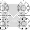 Getriebeadapter Kit Mercedes-Benz M156 - manuellen 6-Gang BMW M57n GS6-53DZ HGD JGA - 240mm / 9.45" – Bild 2