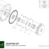Getriebeadapter Kit BMW V8 M62 - BMW ZF 8HP 8HP75 8HP70 – Bild 5