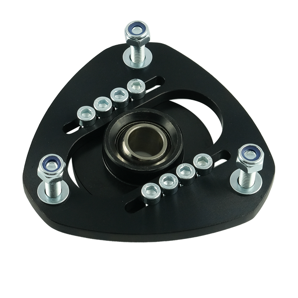 Domlager BMW E39 Vorderachse einstellbar Set (Schwarz)
