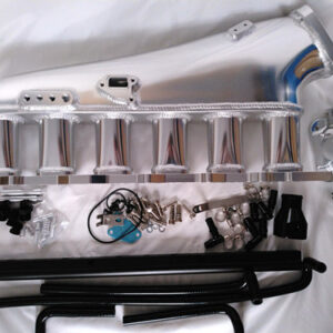 Nissan Skyline GT	- R RB25DET intake manifold kit  90mm size throttle body,	water pipes included / Ansaugbrücke