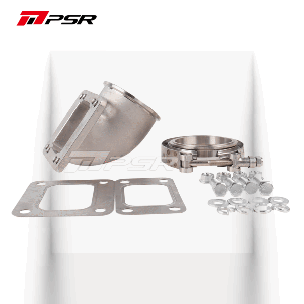 PSR 90 Degree Elbow Adapter T3/T4 3'' Vband Stainless Steel