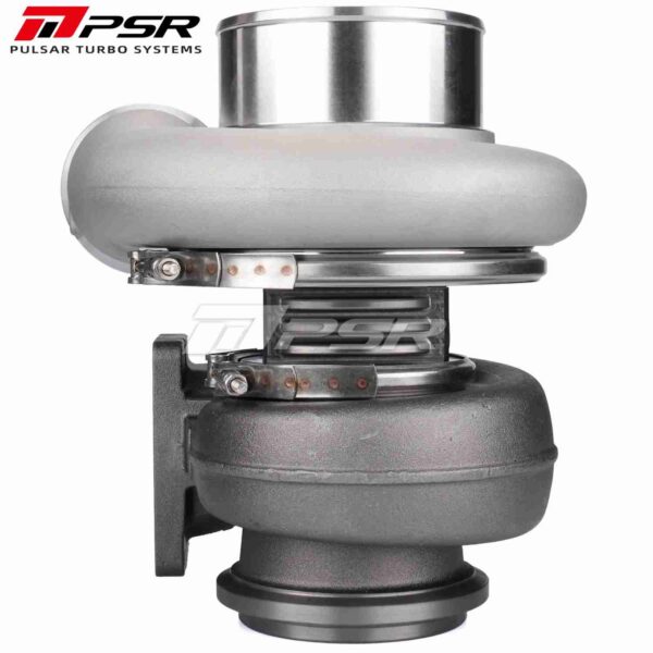 Second image of PSR 485D DUAL BALL BEARING TURBO CURVED POINT MILLED BILLET COMPRESSOR WHEEL