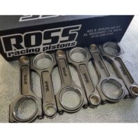 ARP Nissan RB26 Spool Drag Pro I Beam Conrods and Ross Racing Forged Pistons