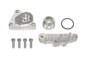 MZR Toyota 1JZ 2JZ Water Pump Delete kit with AN20 fitting + Alternator bracket, Lichtmaschine bracket