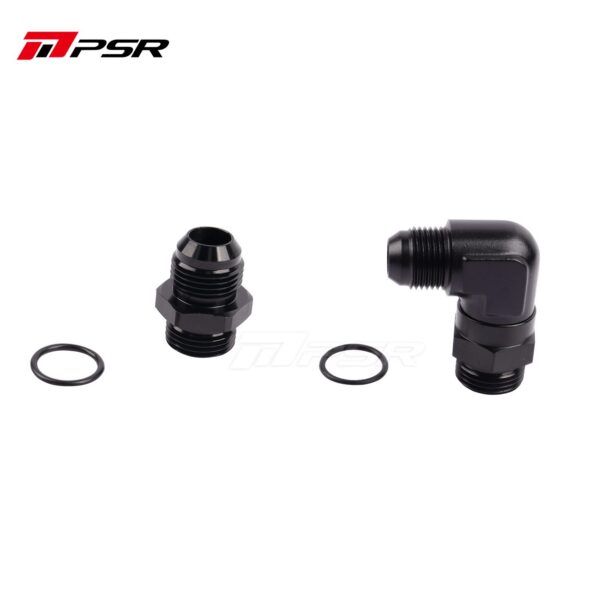 PSR AN Flare to ORB Male Fitting 0�� 90�� Adapter