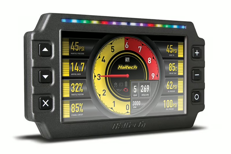 Second image of Haltech iC-7 OBD-II Colour Display Dash Size: 7in