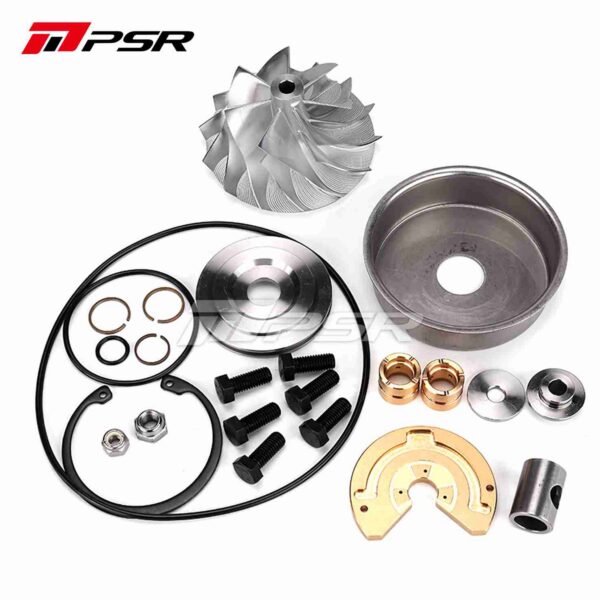 Second image of Rebuild Kit Billet Compressor Wheel for 2008-2010 Powerstroke 6.4 Turbos