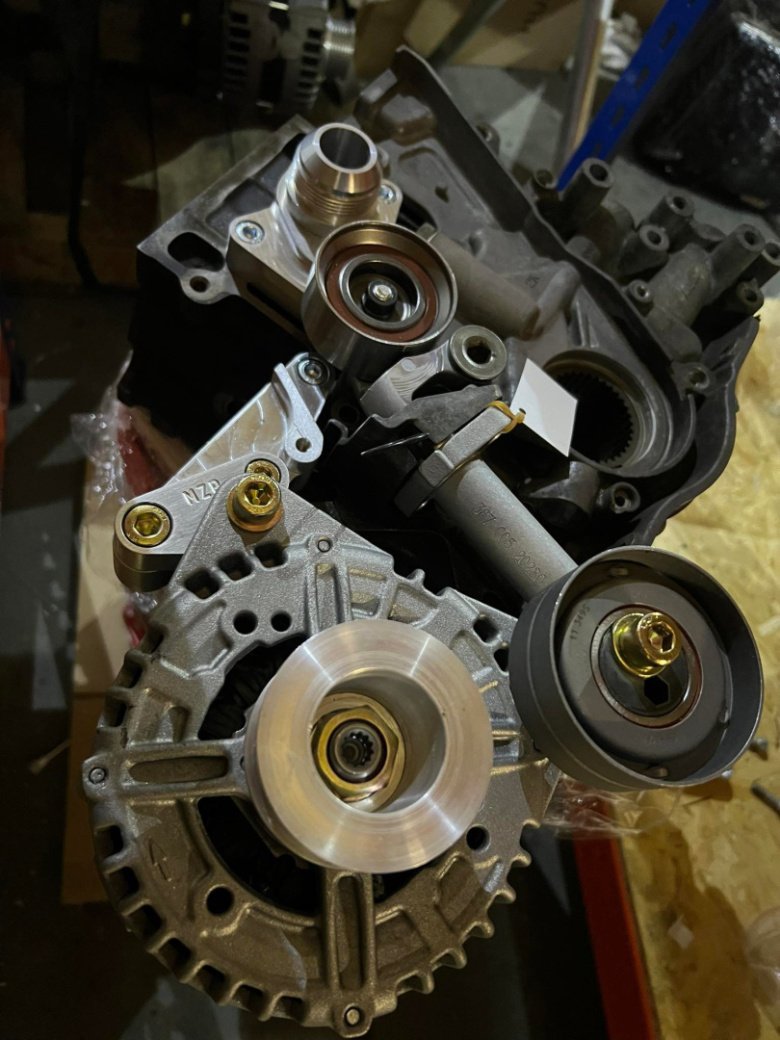 Second image of MZR Tensioner for Toyota 1JZ 2JZ Engines (suits only MZR 140A / 180A Bosch Alternator kit, Lichtmaschine Kit)