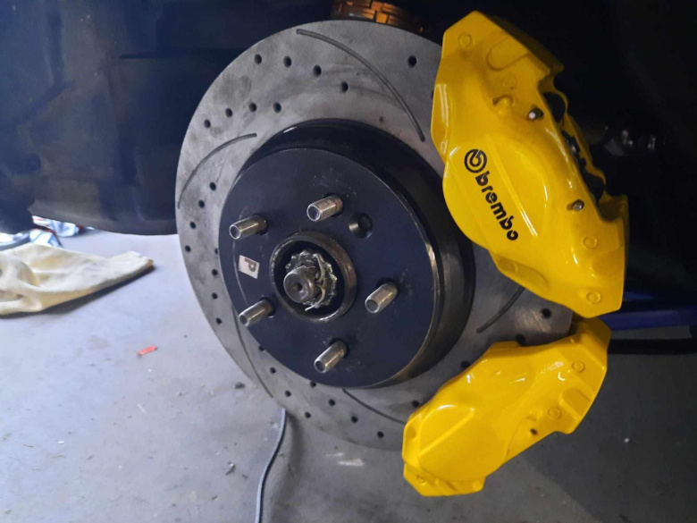 Second image of Adapters for additional rear callipers Nissan S13 S14 R34 R32 R33 Laurel - Mercedes ML W163