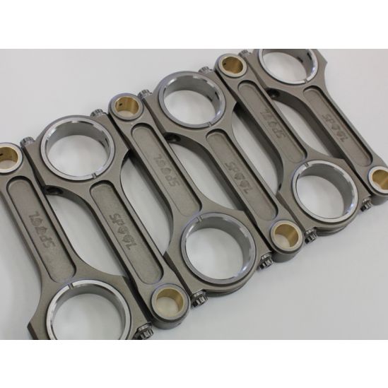 Spool Toyota 2JZ Drag Pro I beam Conrods with 7/16 Bolts