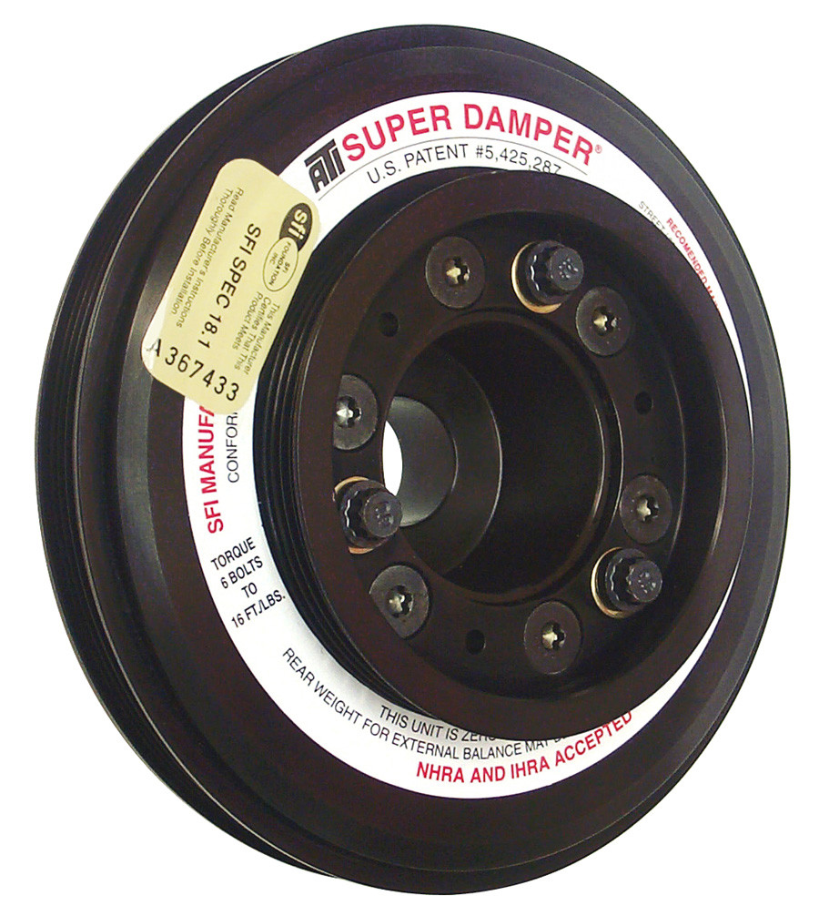 Riemenscheibe mit Schwingungsdämpfer ATI Super Damper 917752 Nissan RB26 R32 - 1000 HP