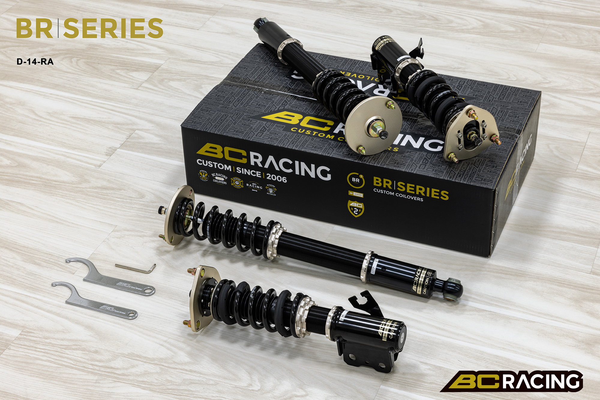 BC Racing D-14-BR-RA Gewindefahrwerke für Nissan Silvia 240SX S14 1995-1999