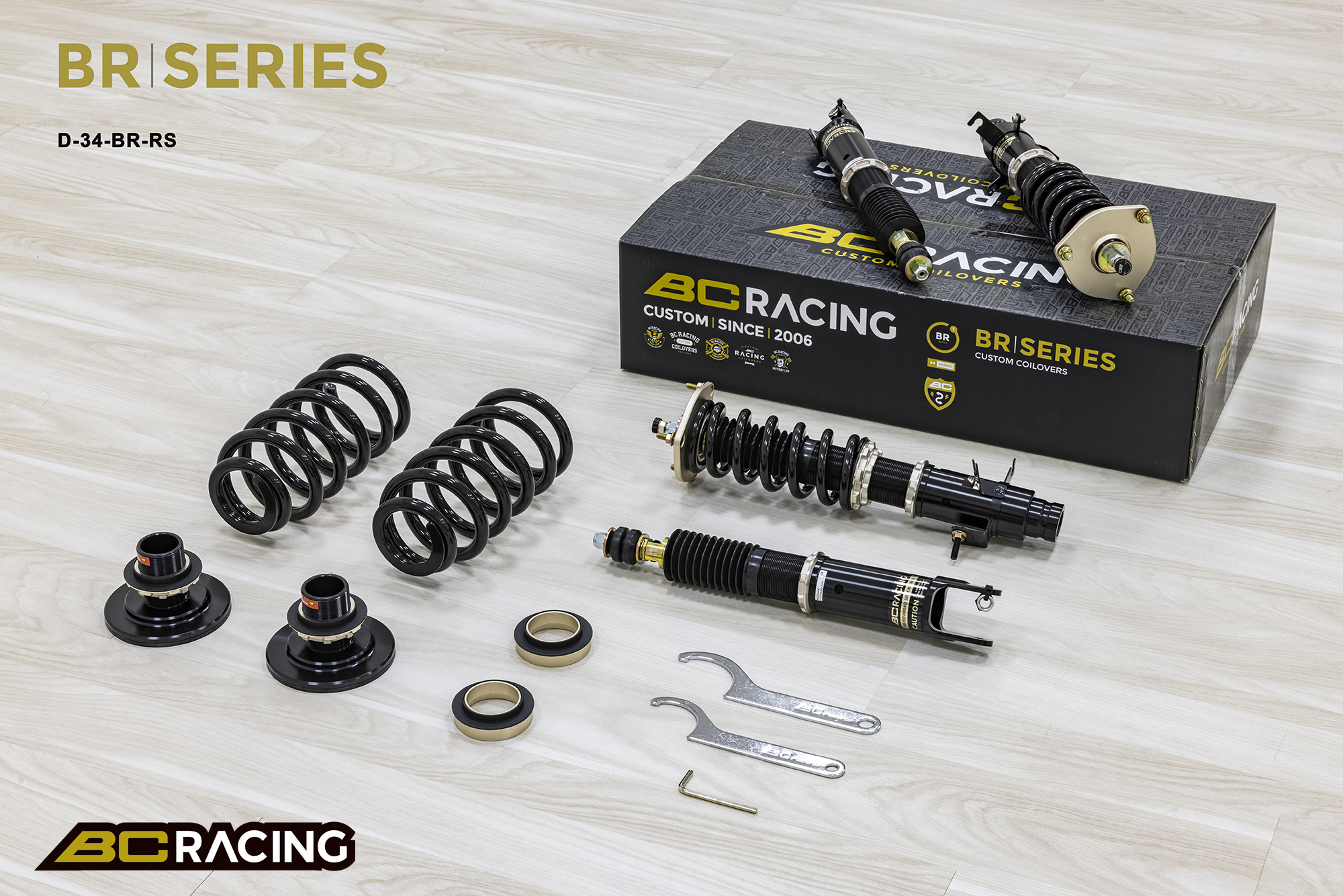Second image of BC Racing D-34-BR-RS Gewindefahrwerke für Nissan Stagea AWD NM35 2001-2007