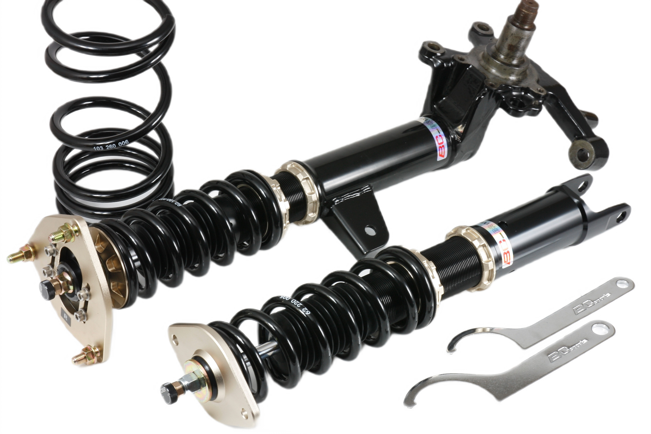 BC Racing D-56-BR-RA Gewindefahrwerke für Nissan Cedric/Gloria Y34 1999-2004 (W/Spindle)