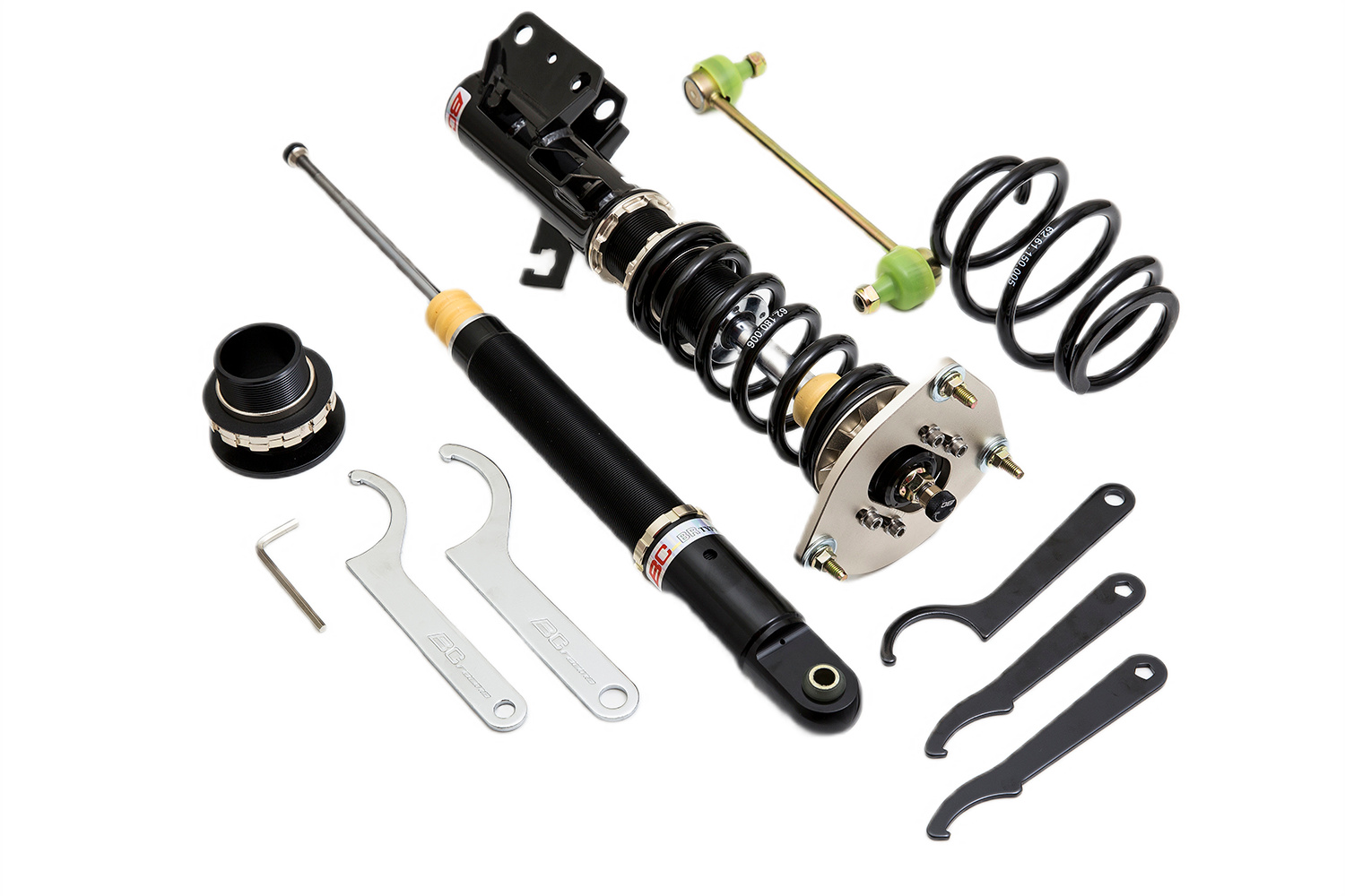 BC Racing D-62-BR-RA Gewindefahrwerke für Nissan Tiida C12 2011+