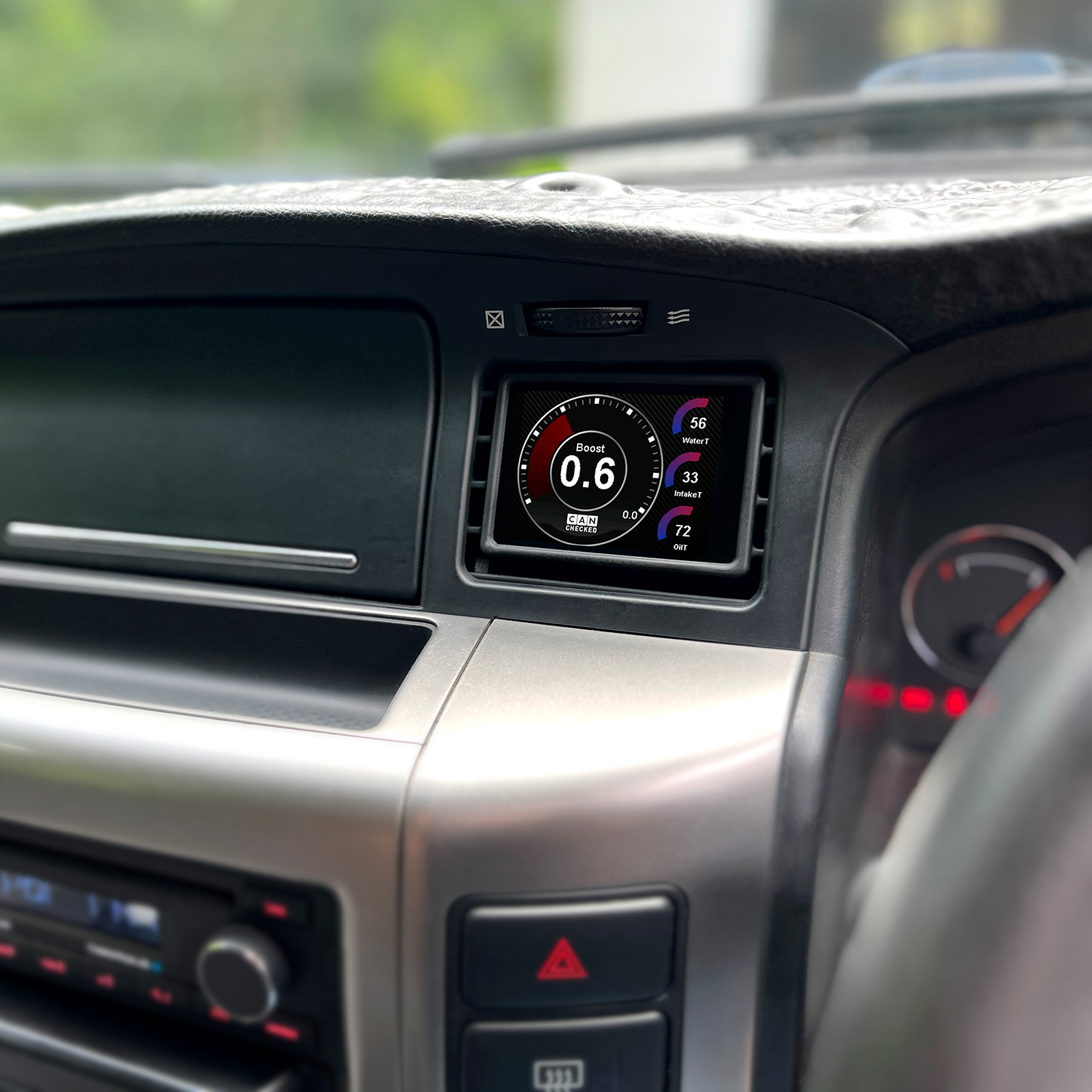 CANchecked Display MFD28 Gen2 für Nissan Patrol GYG1 RHD 1997-2013