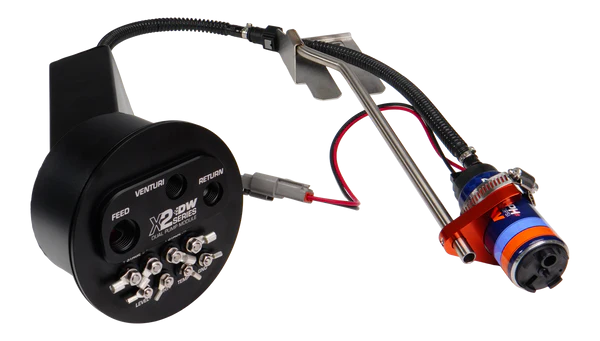 Second image of X2 Surge-Modul mit DW420 Pumpen und Einbaukit DeatschWerks für Nissan Silvia Skyline 1994-2002