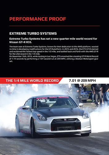 Second image of Dodson Superstock 7 plate 650lbs Nissan GTR