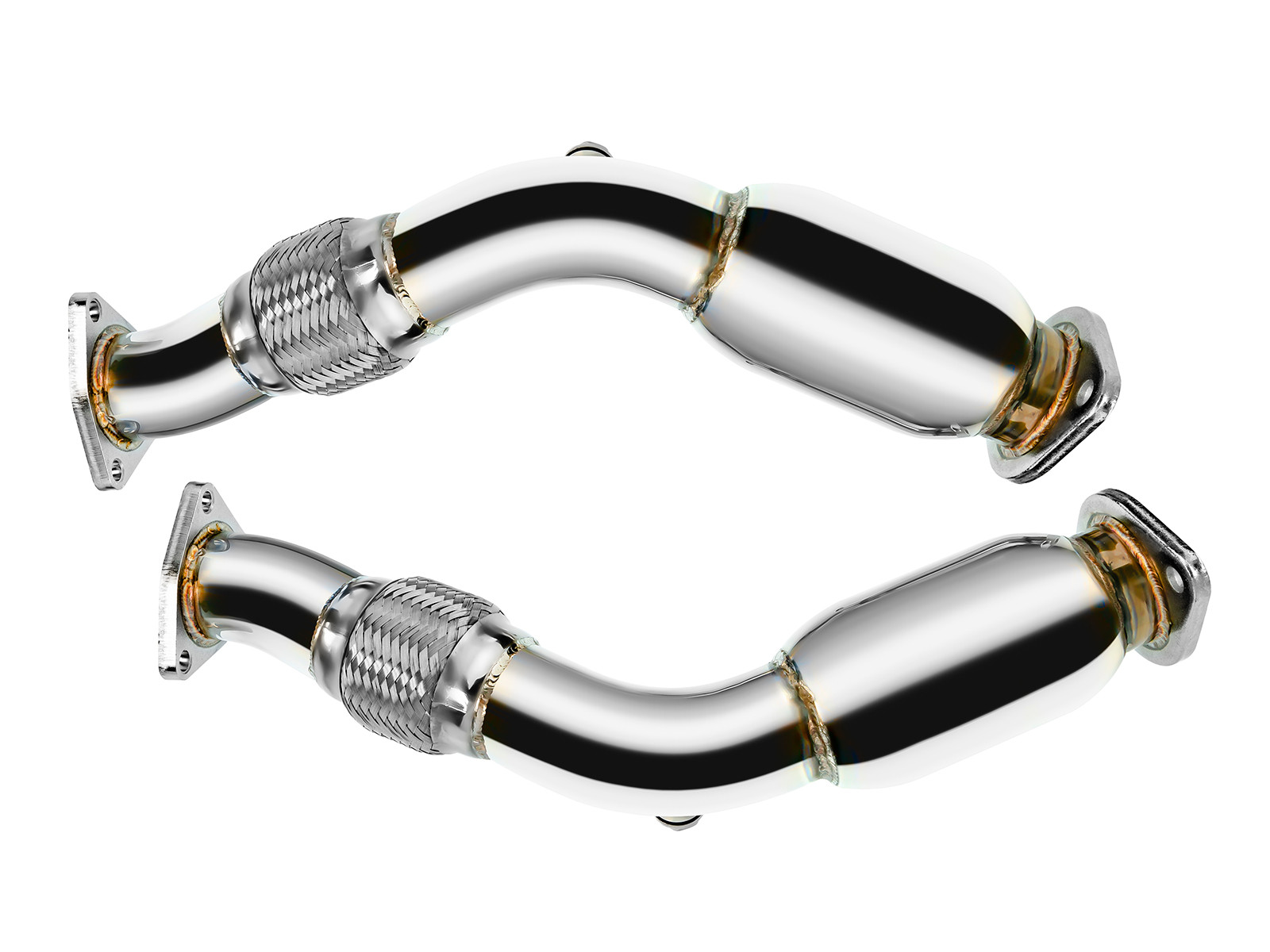 Downpipe für NISSAN 350Z Infiniti G35 DECAT + SCHALLDÄMPFER