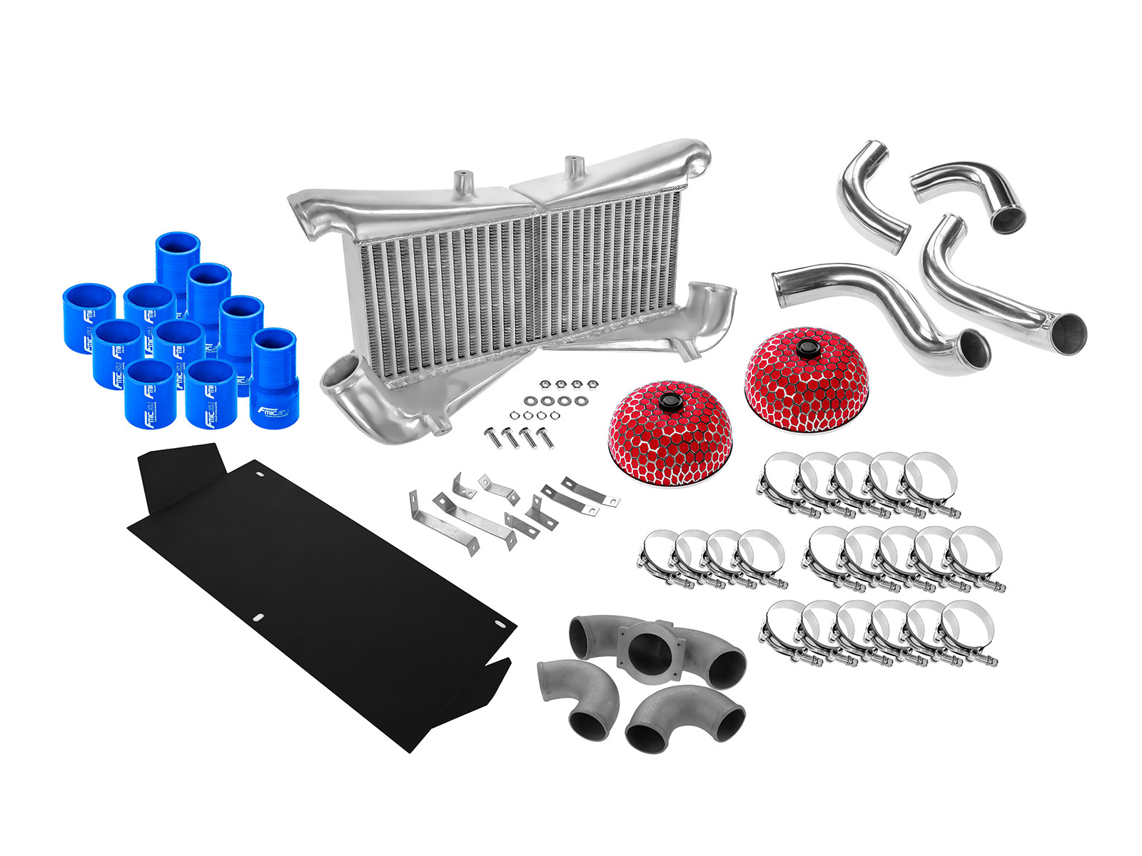 Ladeluftkühler für Nissan 300ZX Twin Turbo Fairlady Z32 90-96 VQ30DETT Blau
