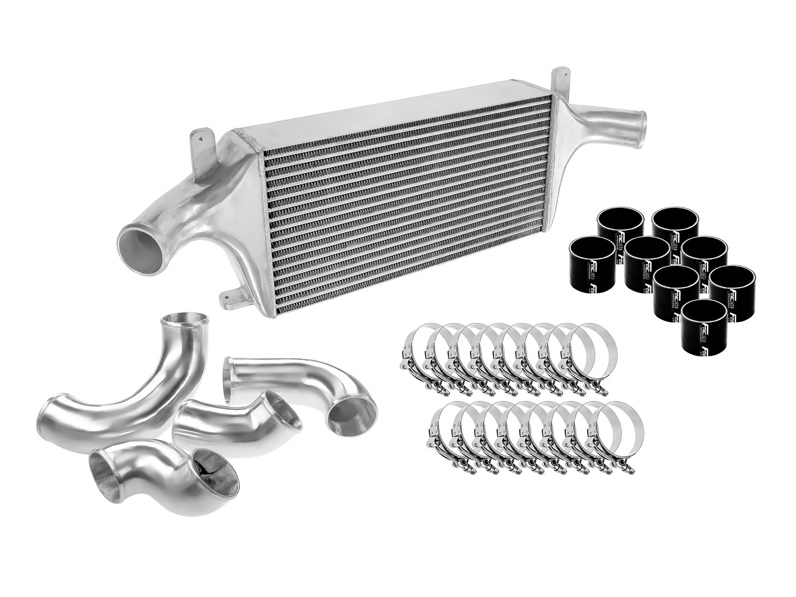 Ladeluftkühler-Kit für Nissan Skyline R33 R34 GTR RB26DETT Blau