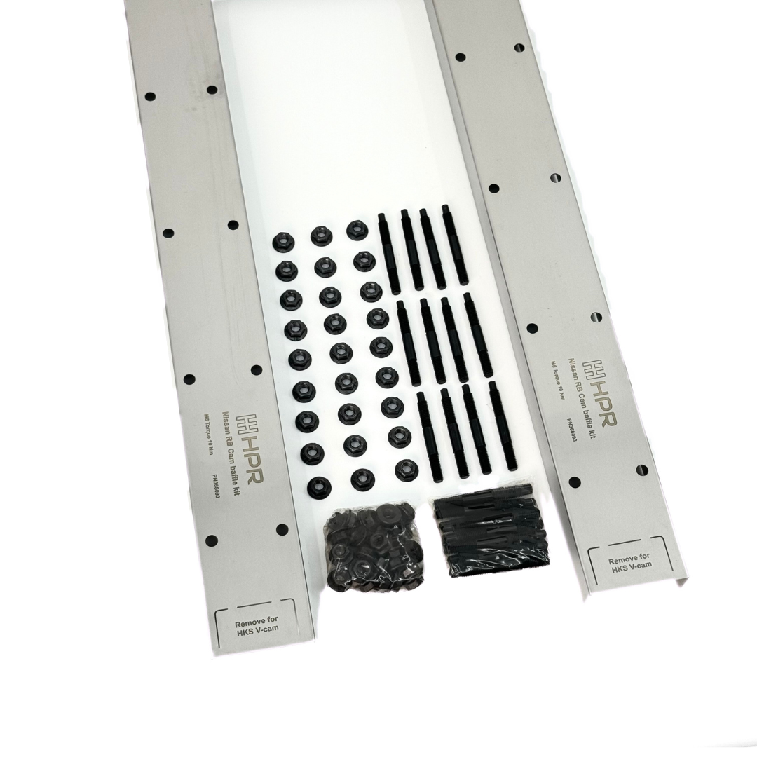 Second image of RB cam baffle plate kit with cam studs
