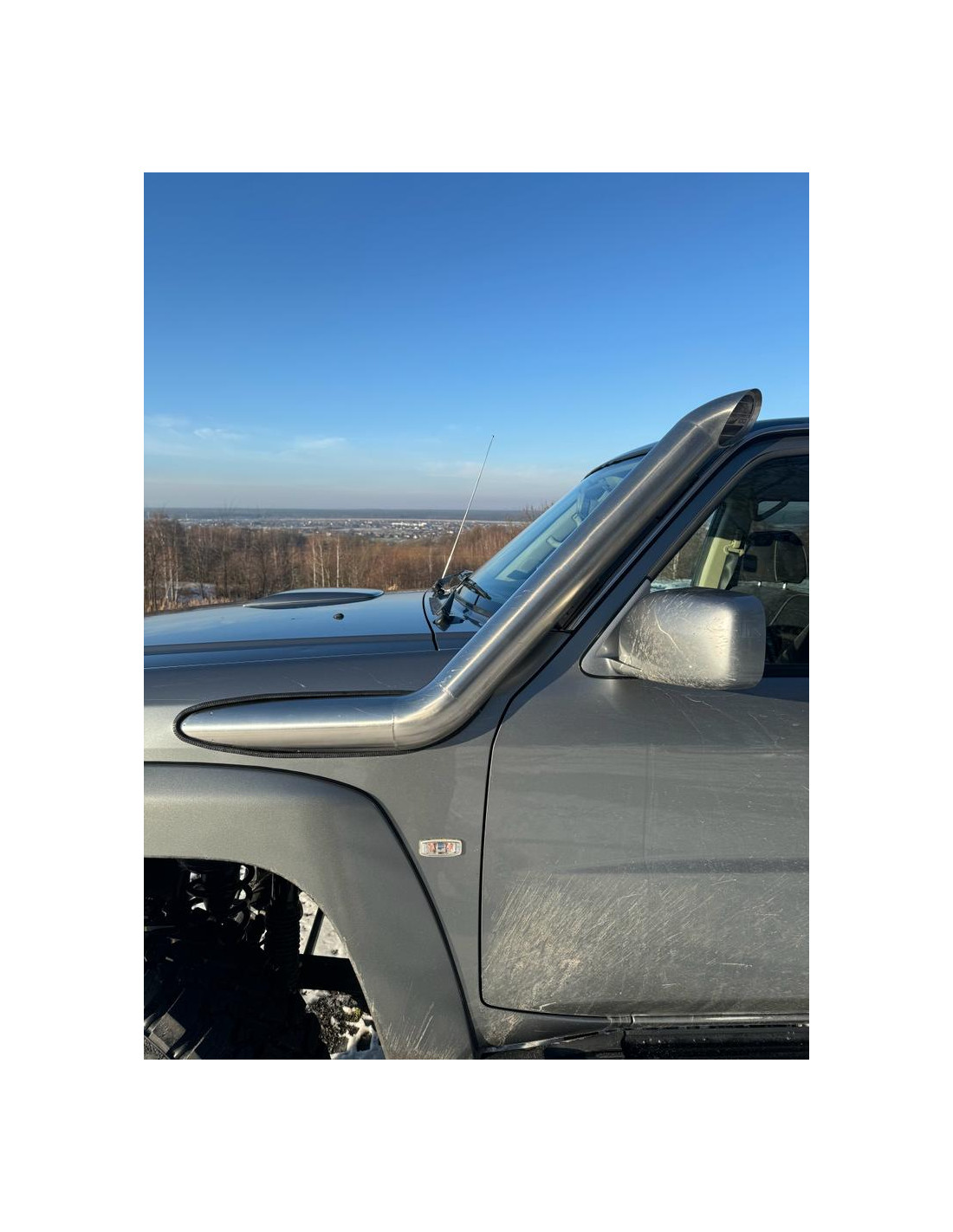 Edelstahl Inox Schnorchel 4" IOD Performance für Nissan Patrol Y61