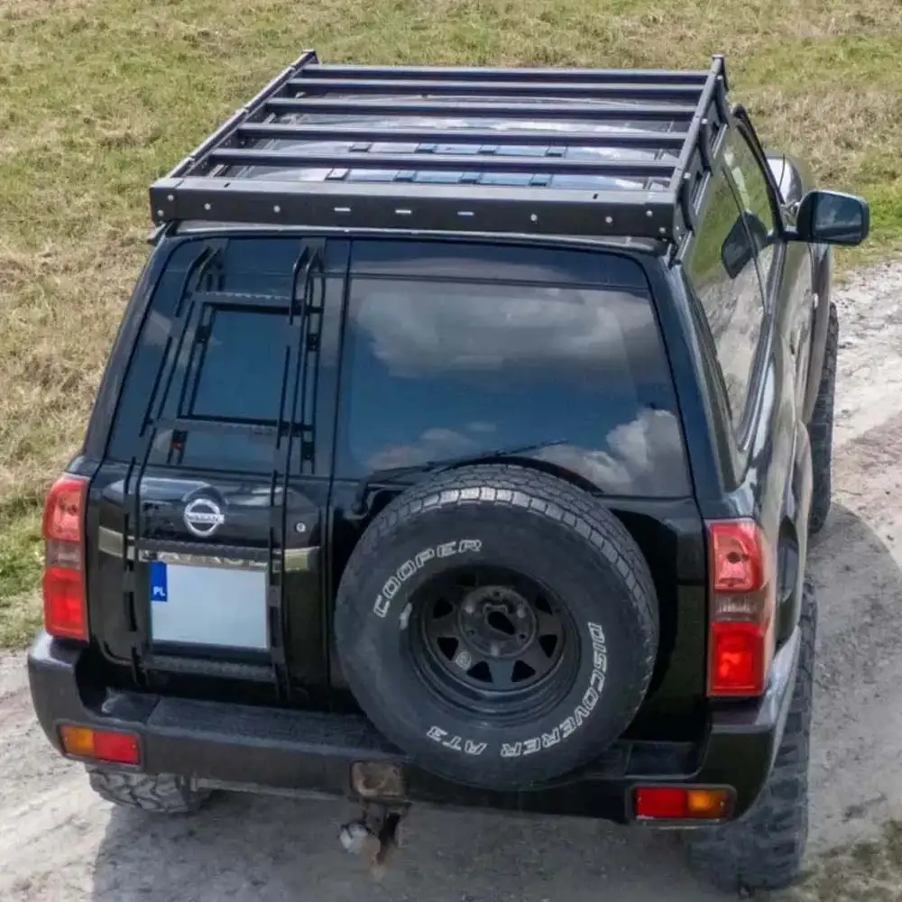 Aluminium Dachträger kurz ohne Beleuchtung IOD Performance für Nissan Patrol Y61 SWB