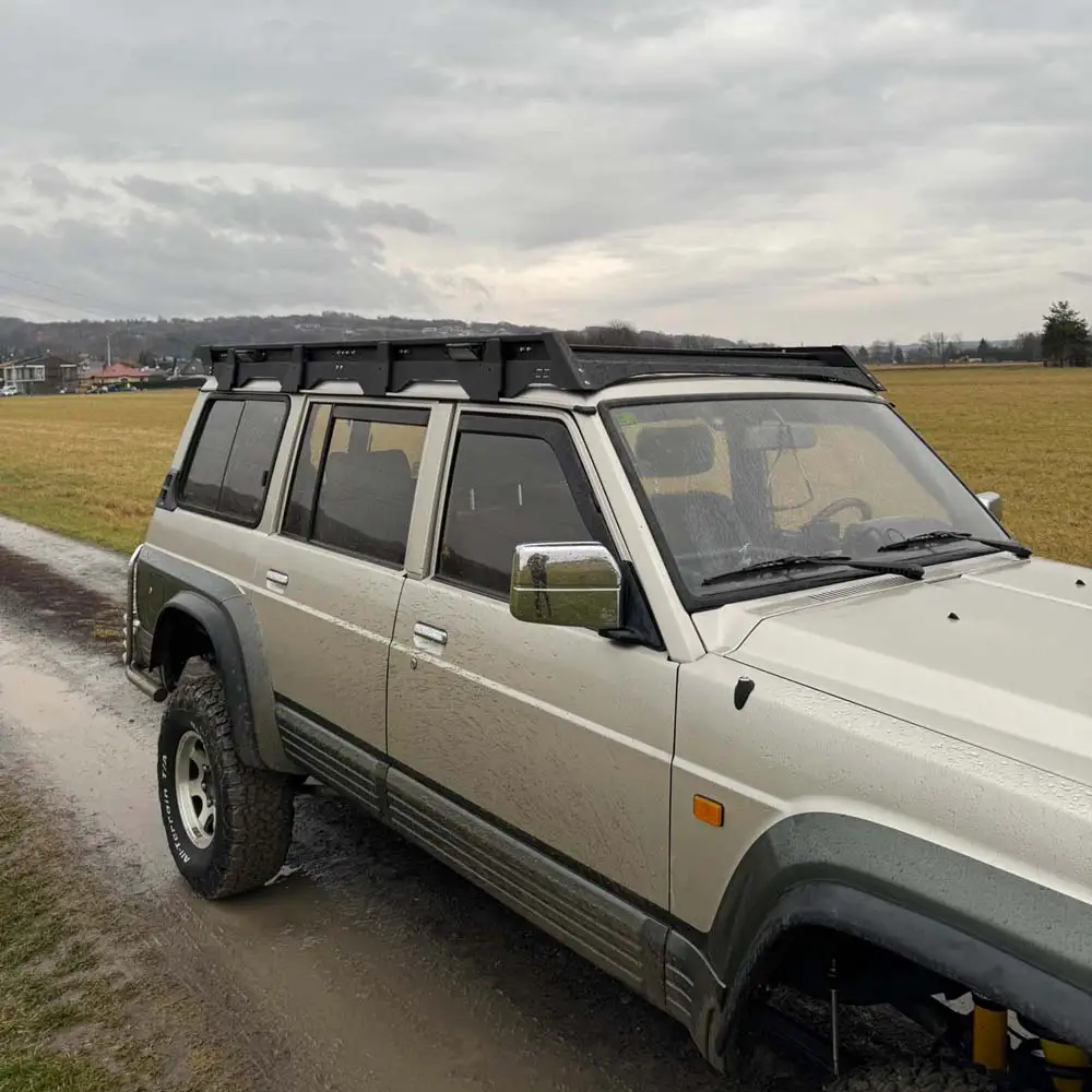 Aluminium Dachträger kurz ohne Beleuchtung IOD Performance für Nissan Patrol Y60 SWB