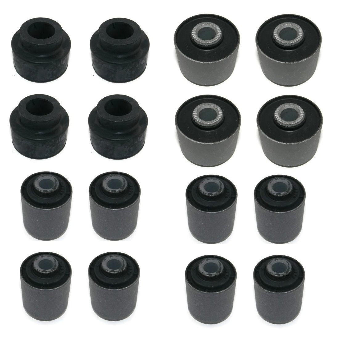 Querlenkerbuchsen vorne + hinten IOD Performance für Nissan Patrol Y60/Y61 Satz