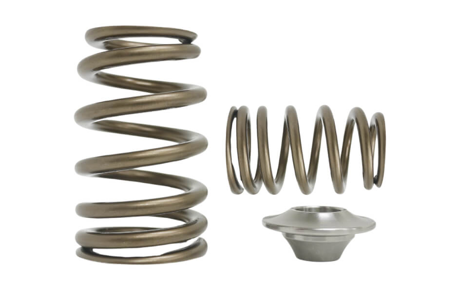Ventilfedern-Satz Beehive und Titan Federteller-Satz Kelford Cams für Nissan SR20VE