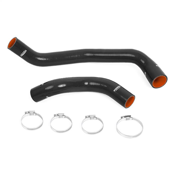 Mishimoto MMHOSE-RHD-32BK Silikon-Kühlerschlauch-Set für Nissan Skyline R32 GTR 89–94 Schwarz