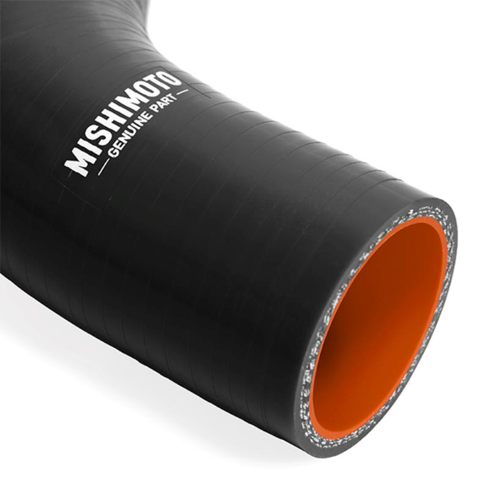 Second image of Mishimoto MMHOSE-RHD-33BK Silikon-Kühlerschlauch-Set für Nissan Skyline R33/R34 GTR 95–02 Schwarz