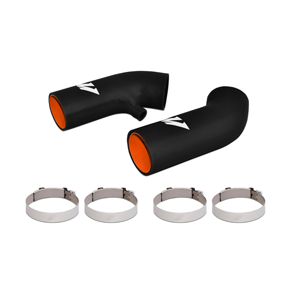 Mishimoto MMHOSE-370Z-09AIBK Silikon-Ansaugschlauch für Nissan 370Z 09–20 Schwarz