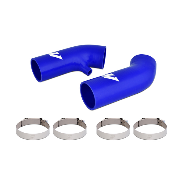 Second image of Mishimoto MMHOSE-370Z-09AIBL Silikon-Induktionsschlauch für Nissan 370Z 09–20 blau