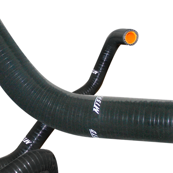 Second image of Mishimoto MMHOSE-350Z-03BK Silikon-Kühlerschlauch-Set für Nissan 350Z 03–06 Schwarz