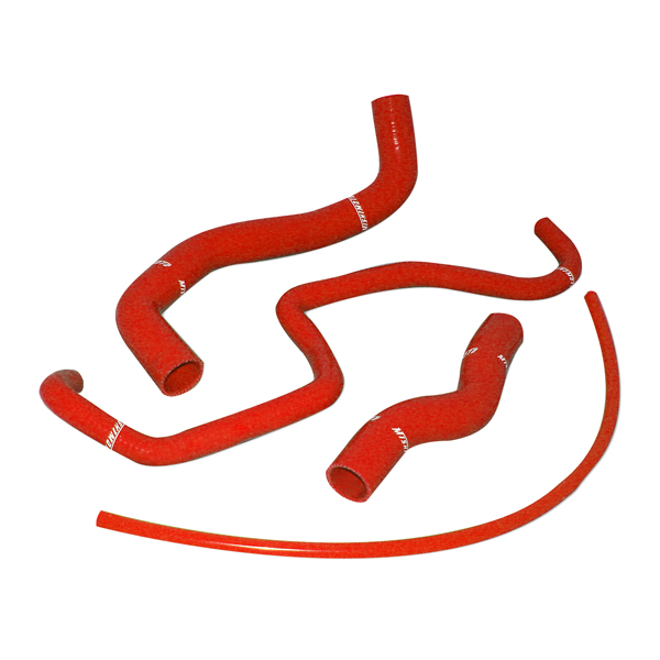 Mishimoto MMHOSE-350Z-03RD Silikon-Kühlerschlauch-Set für Nissan 350Z 03–06 Rot