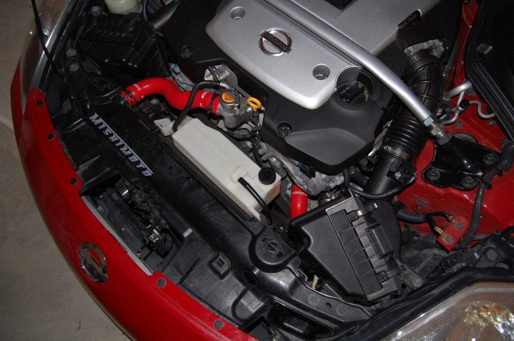 Mishimoto MMHOSE-Z33-HRBK Silikon-Kühlerschlauch-Set für Nissan 350Z 07–09 Schwarz