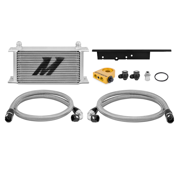 Second image of Mishimoto MMOC-350Z-03T Thermostatisches Ölkühler-Kit für Nissan 350Z 03-07 Silber