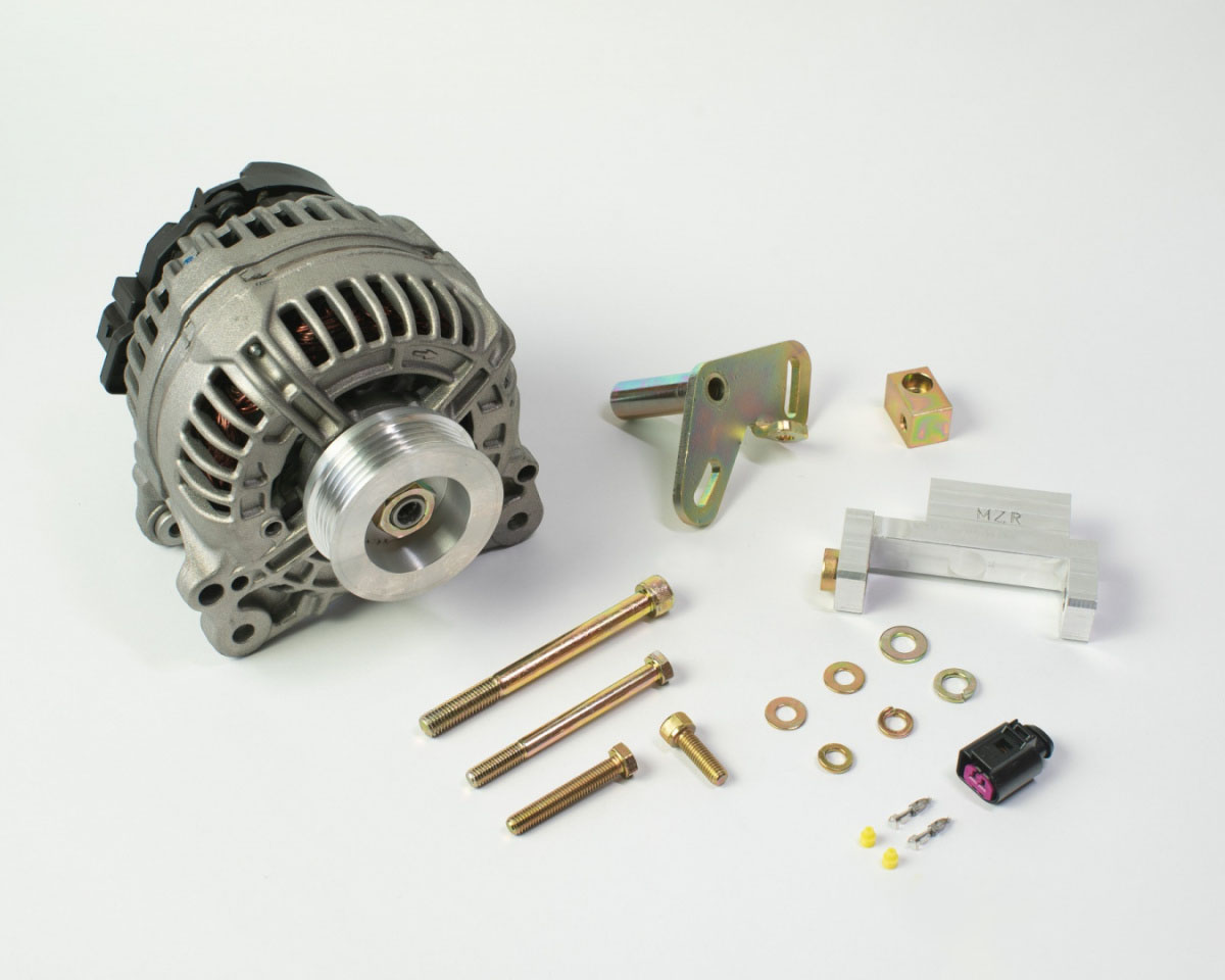 Second image of Bosch 140A Lichtmaschinen-Kit für Nissan S13 S14 S15 200SX SR20 SR RWD - MZR Garage