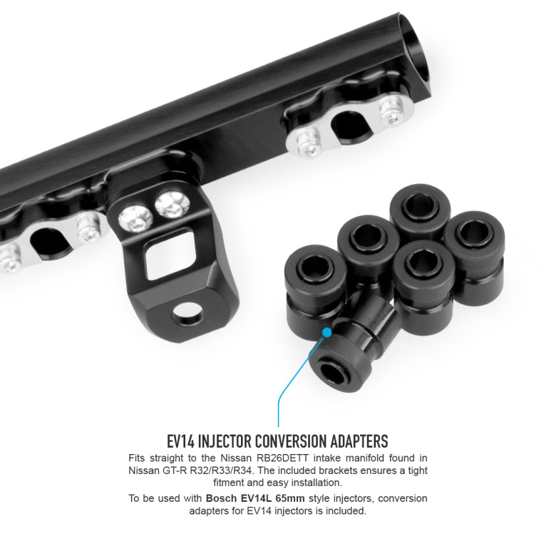 Second image of Nuke Performance Kraftstoffverteiler für Nissan 6Zyl RB26DETT