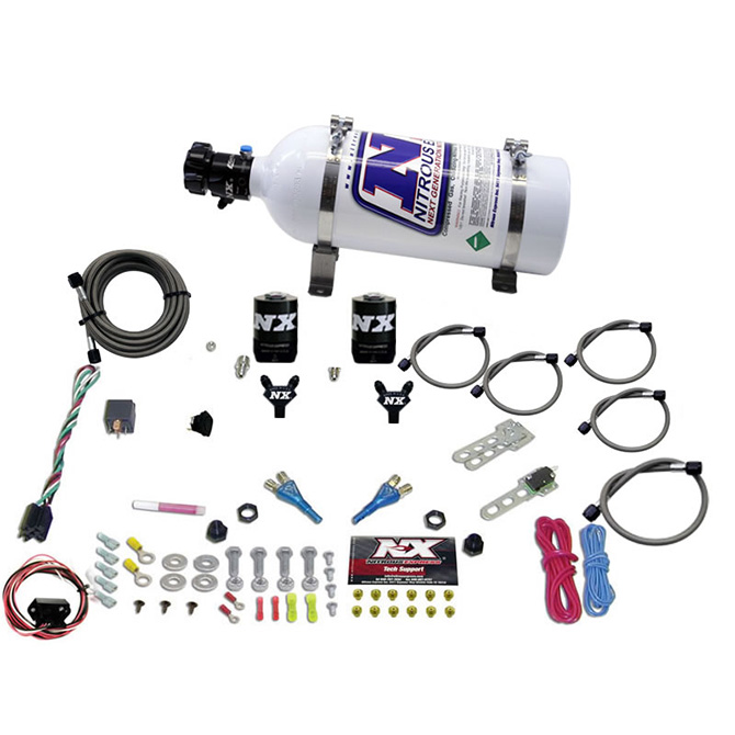 Doppeldüse (35-150Hp) mit 5Lb Flasche für Nissan / Infiniti Nitrous Express NX 20716-05