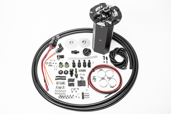 Kraftstoffaufhänger Überlauftank für Nissan 370Z Brushless TI Automotive E5LM Radium Engineering