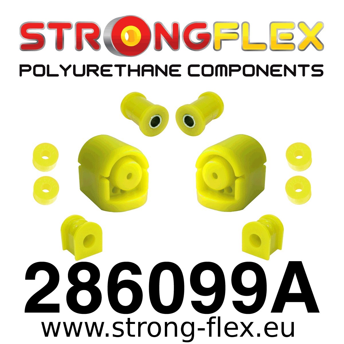 Second image of 286099A: Vorderradaufhängung Polyurethan Set SPORT Nissan 100NX