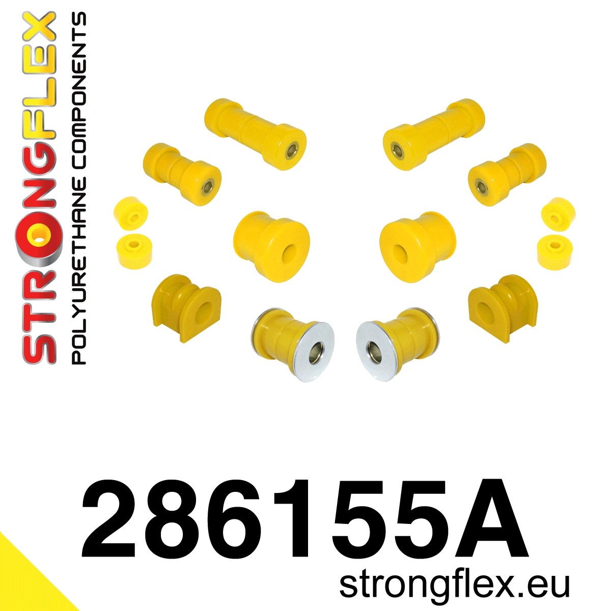 286155A: Vorderradaufhängung Polyurethan kit SPORT Nissan Primera P11