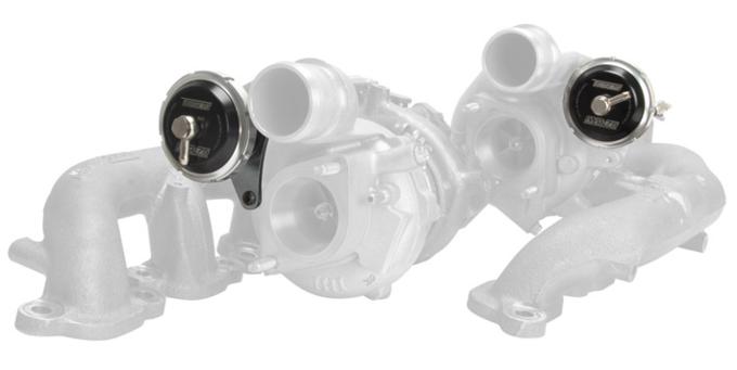 Aktuator Turbosmart IWG75 für Nissan GTR R35 Schwarz7PSI